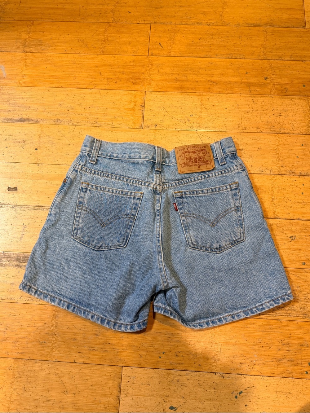 Vintage Light Wash Levi’s Shorts